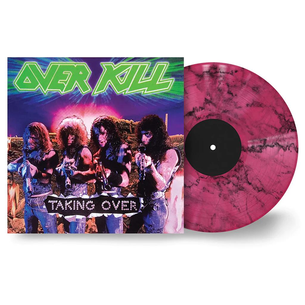 Overkill Taking Over (Pink Marble Colored Vinyl)