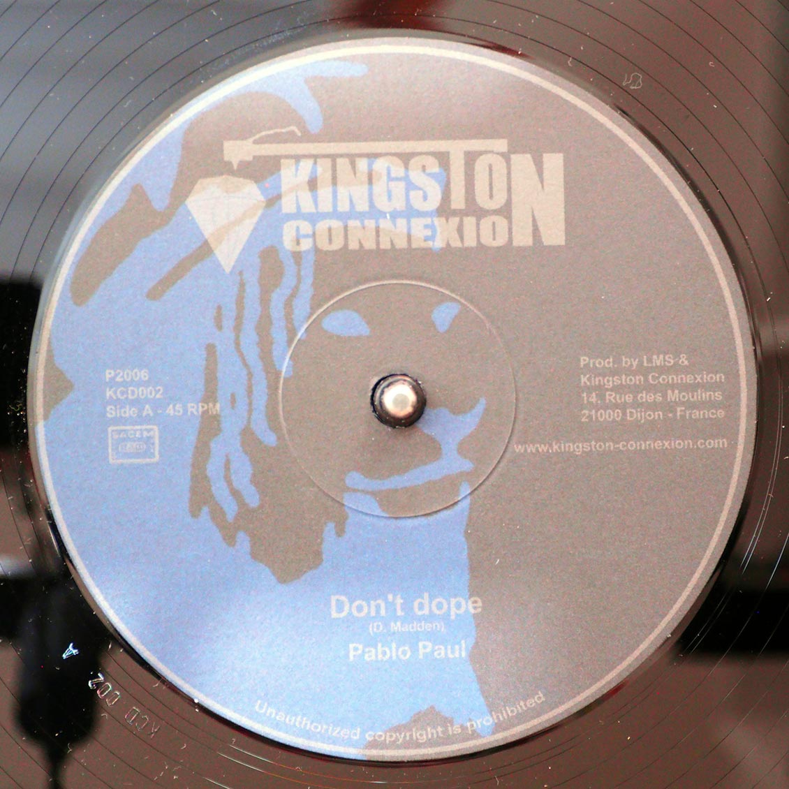 Pablo Paul - Don't Dope / Ras Henry - Happy Home; Zap Pow Band - Happy Dub product cover