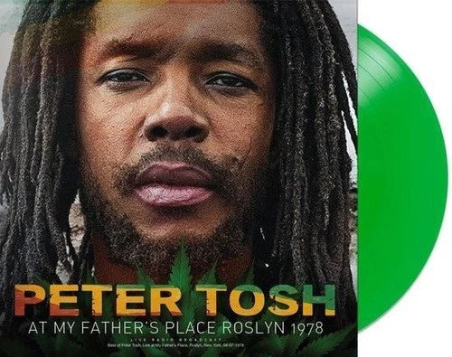 Peter Tosh At My Father's Place 1978-green transparent Sleeve (Vinyl Record) product cover