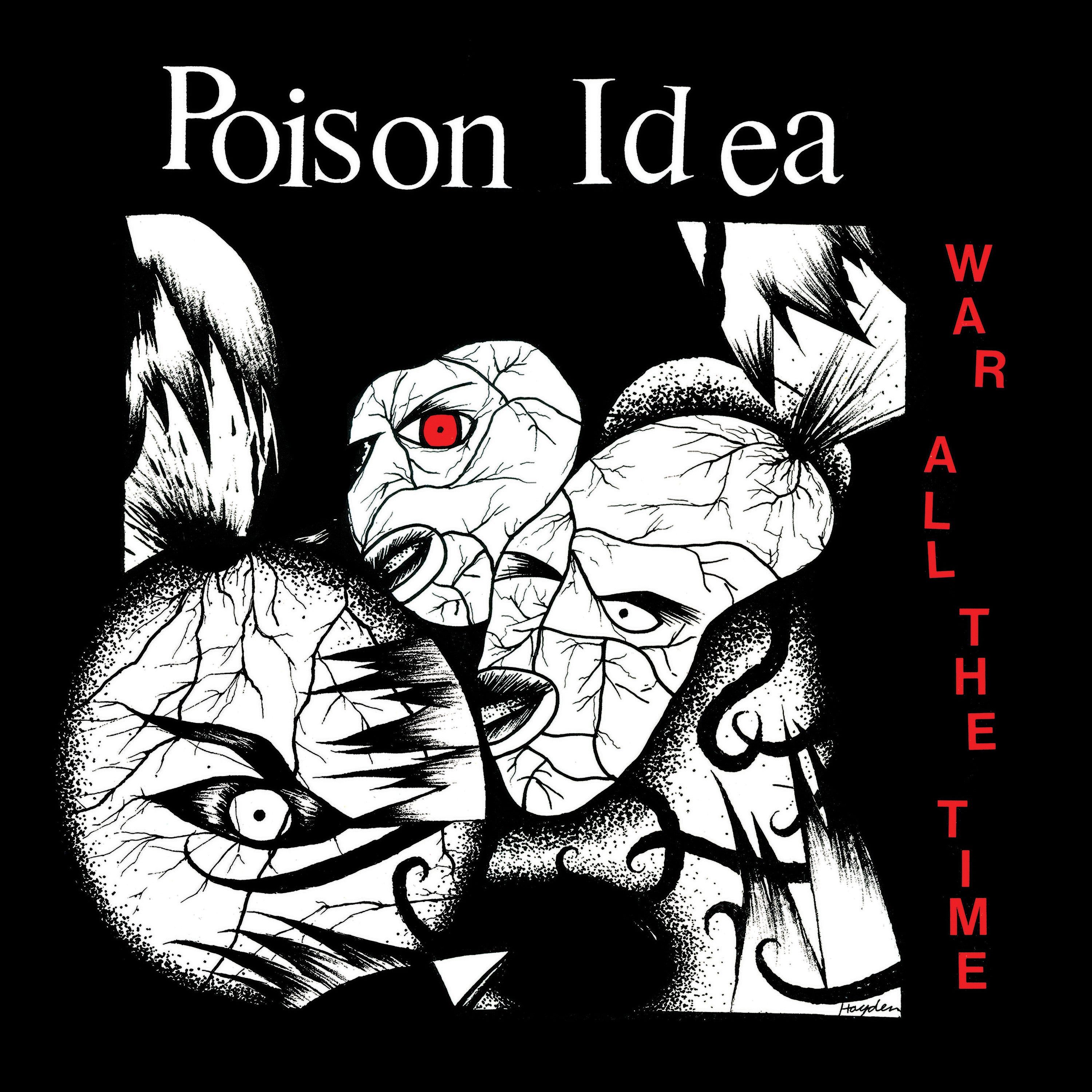 Poison Idea War All The Time (Blue Vinyl)