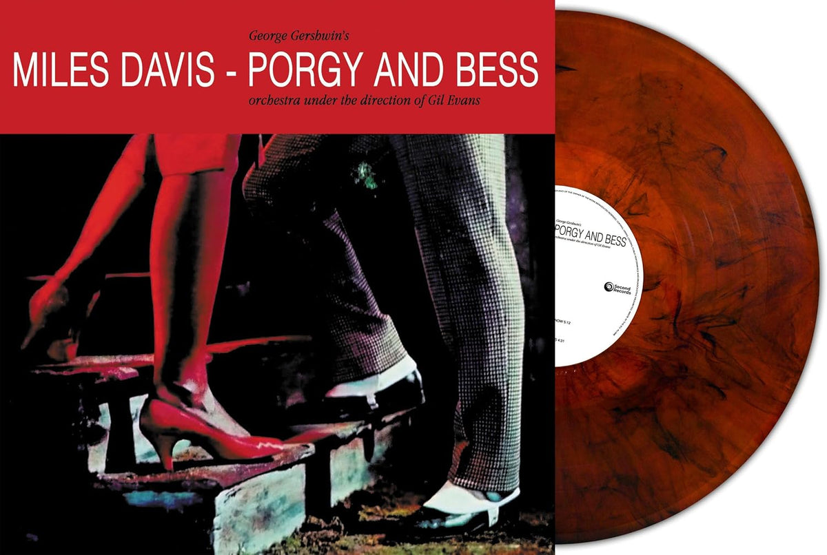 Porgy And Bess (Red Marble Vinyl) Miles Davis And George Gershwin LP product cover