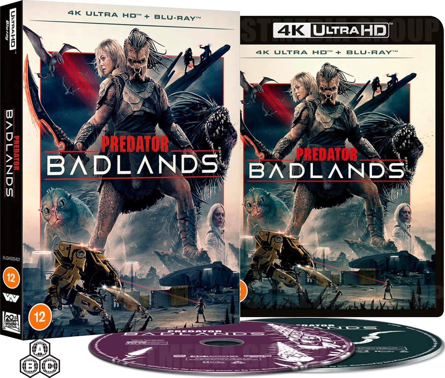 Predator: Badlands (4K Ultra HD) Reuben de Jong Rohinal Nayaran Michael Homick Elle Fanning product cover