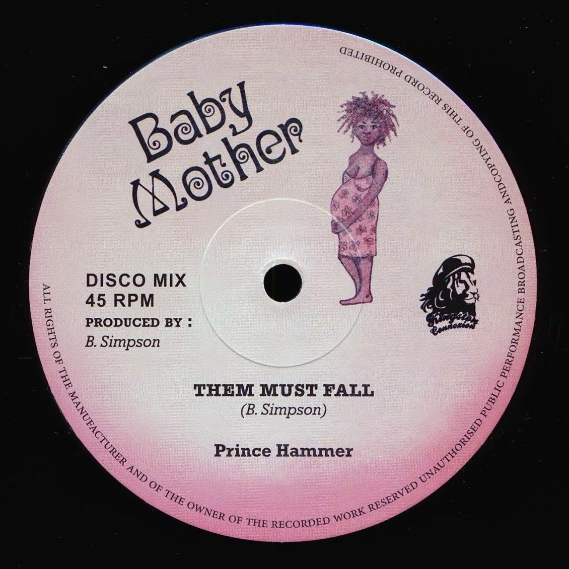 Prince Hammer - Them Must Fall / Ball Of Fire Version product cover