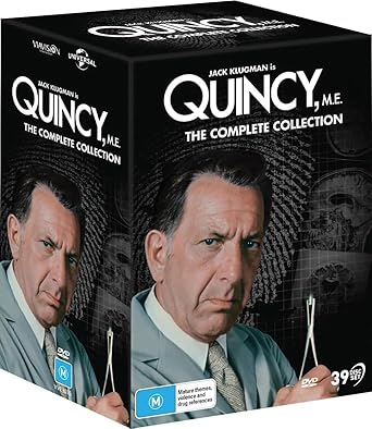 Quincy, M.E.: The Complete Series (DVD), Via Vision, Drama product cover