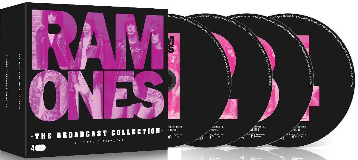 Ramones – The Broadcast Collection 1978–1995 [4 CD Box Set] [Audio CD] product cover