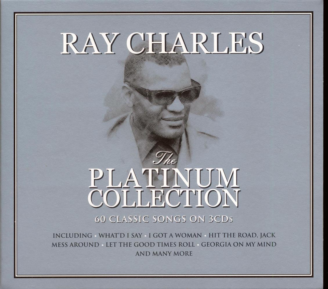 Ray Charles - The Platinum Collection (60 tracks) (3xCD) (deluxe 3-fold digipak) product cover