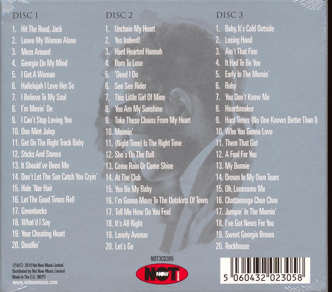 Ray Charles - The Platinum Collection (60 tracks) (3xCD) (deluxe 3-fold digipak) product image 2