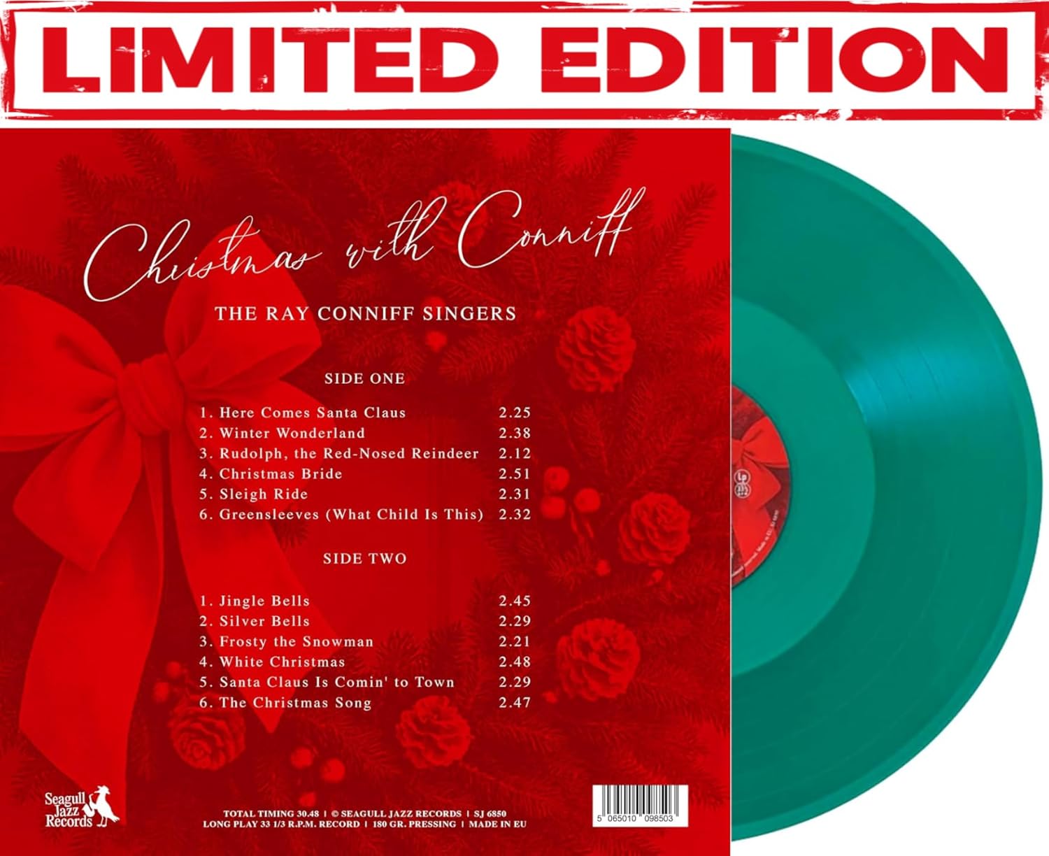 Ray Conniff – Christmas with Conniff [Limited Color Edition] [LP] [Vinyl] product image 2