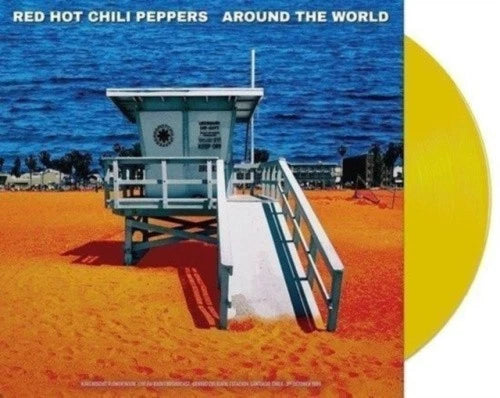 Red Hot Chili Peppers Around The World (Yellow Vinyl LP) (Vinyl Record) product cover