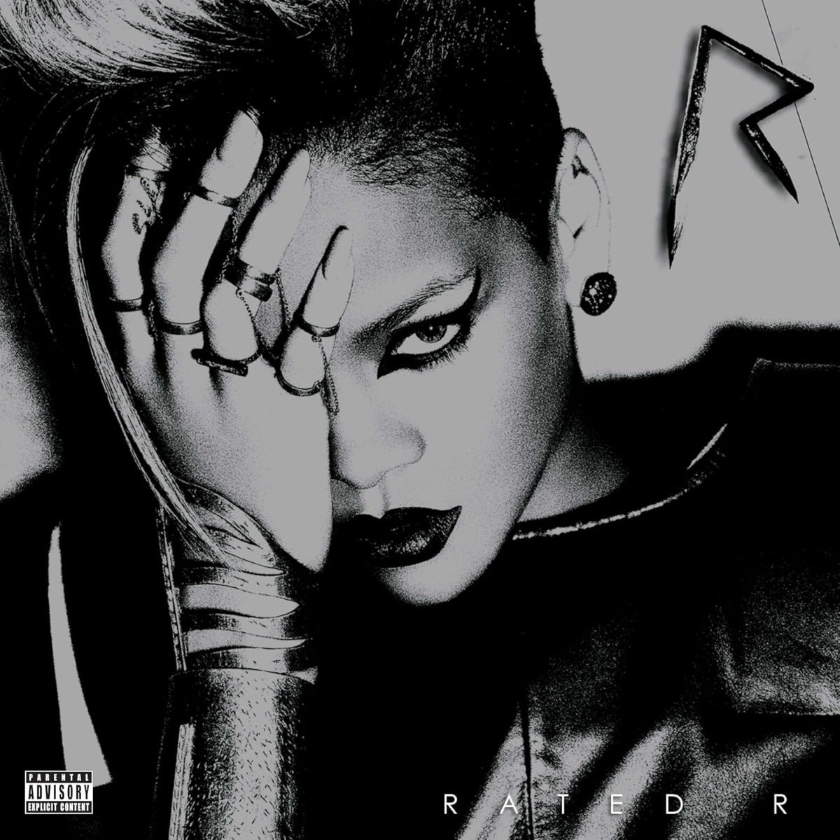 Rihanna Rated R [Explicit Content (Limited Edition, Black Ice Color Vinyl) (2 Lp's)