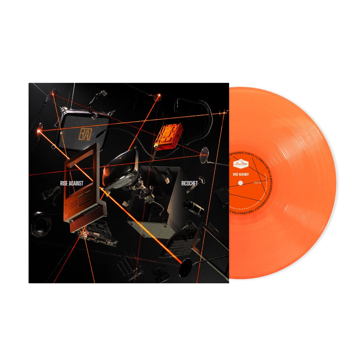 Rise Against Ricochet (Indie Exclusive) (Neon Orange Vinyl)