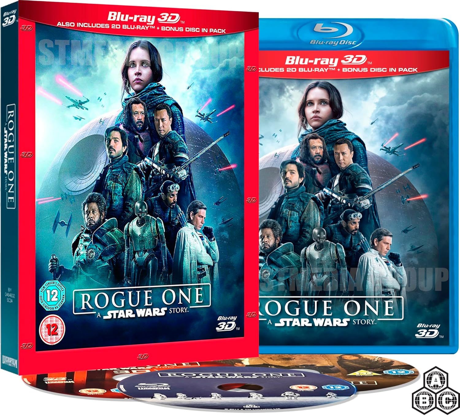 Rogue One: A Star Wars Story 3D [3D Blu-Ray] Region Free product cover