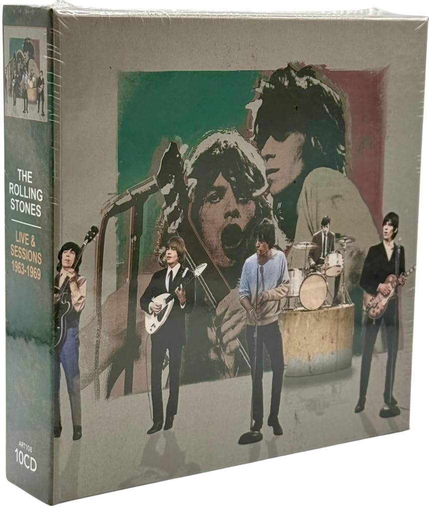 rolling stones The Rolling Stones ‘Live & Sessions 1963 - 1969’. 10 CDs. (CD) product cover