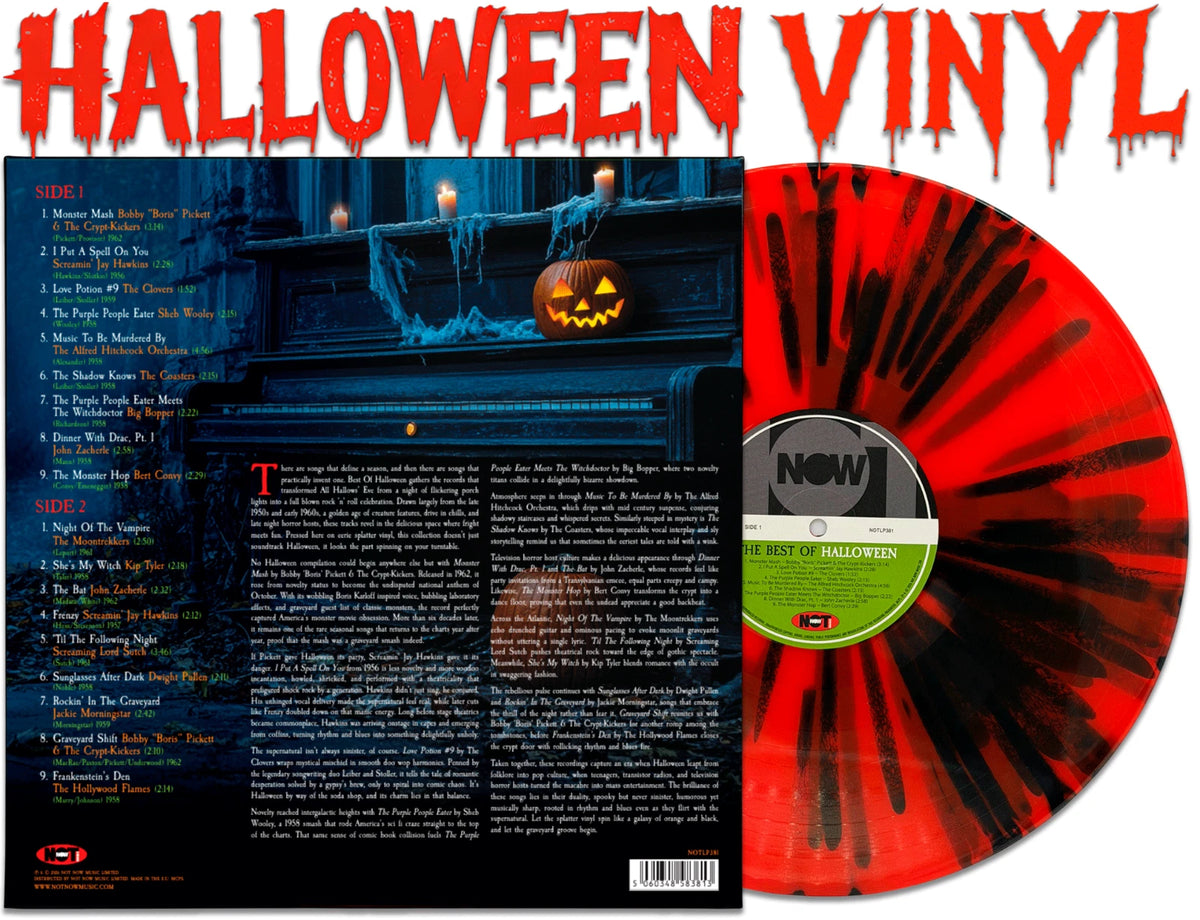 The Best Of Halloween: Greatest Party Hits - Limited Colored Splatter Vinyl [LP]