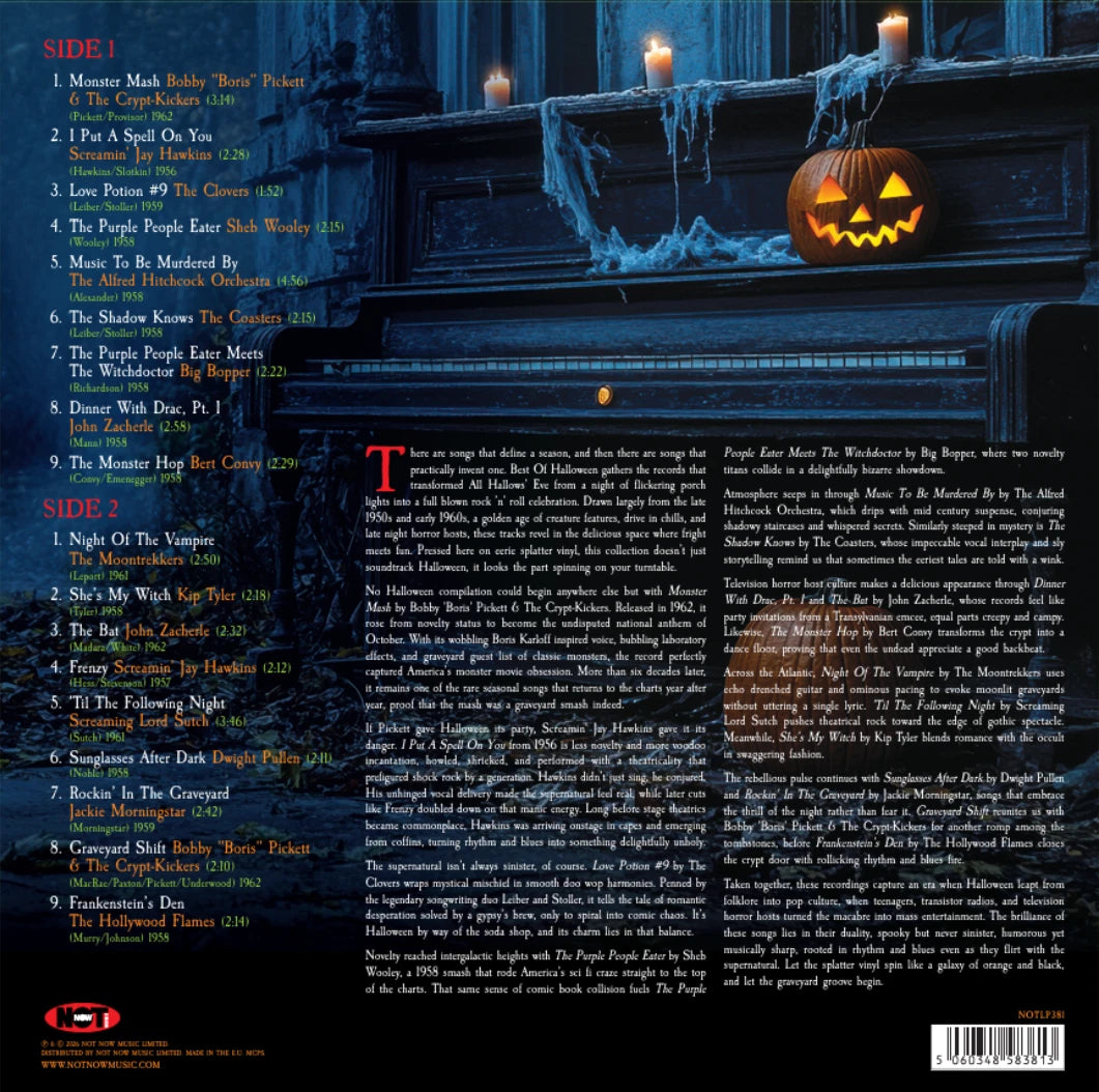 The Best Of Halloween: Greatest Party Hits - Limited Colored Splatter Vinyl [LP]