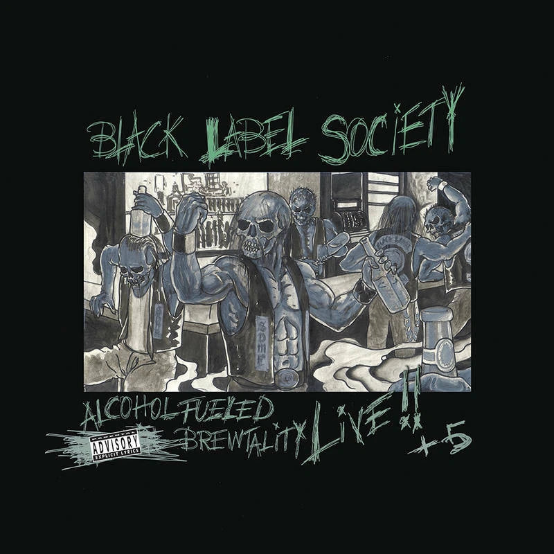 Black Label Society Alcohol Fueld Brewtality Live RSD 2022 Vinyl