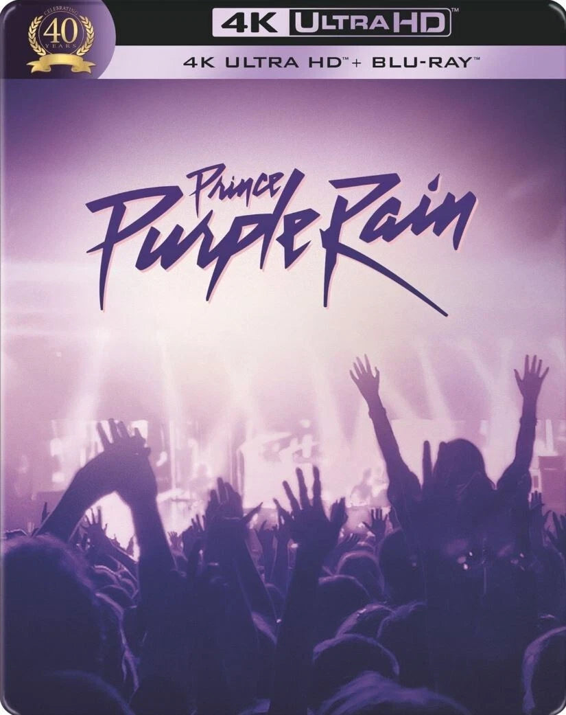 Prince Purple Rain 4K Ultra HD Blu-ray [Region Free] Exclusive SteelBook