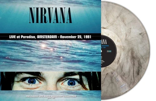 nirvana LIVE AT PARADISO. AMSTERDAM 1991 (GREY MARBLE (Vinyl Record)