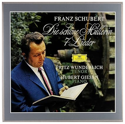 Schubert / Wunderlich / Giesen - Die Schone Mullerin / 7 Lieder - Classical - Vinyl product cover