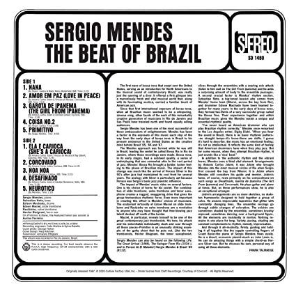 Sergio Mendes The Beat Of Brazil (Green & Yellow Vinyl)
