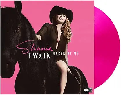 Shania Twain - Queen of Me Exclusive Limited Neon Pink Color Vinyl LP product cover