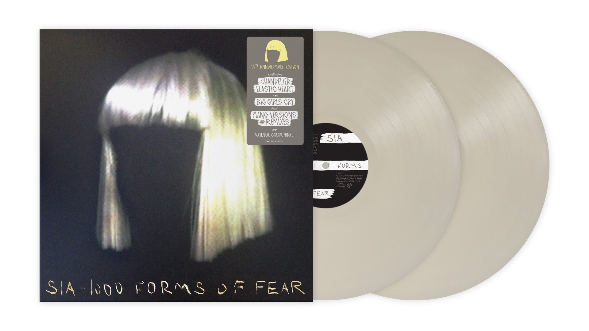 Sia 1000 Forms Of Fear (Deluxe Edition, Natural Colored Vinyl, Anniversary Edition, Remixes) (2 Lp's)