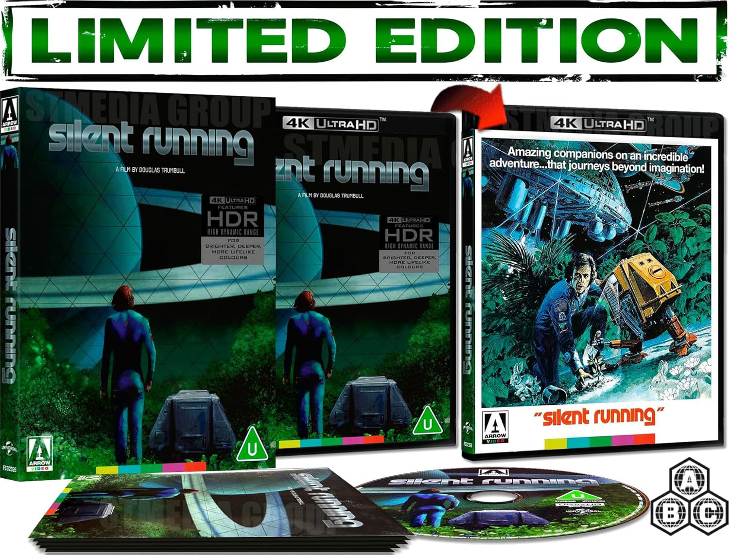 Silent Running (Special Edition, Reversible cover) [4K Ultra HD] [Region Free] product cover