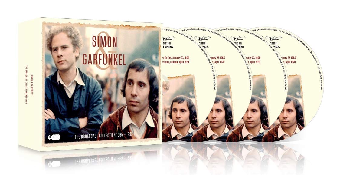 Simon & Garfunkel – The Broadcast Collection 1965–1993 [4 CD Box Set][Audio CD] product cover