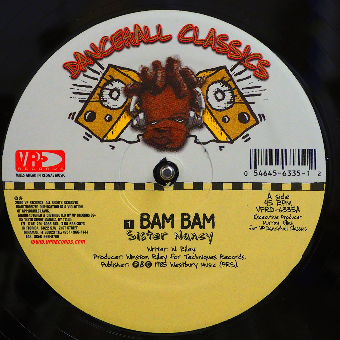 Sister Nancy - Bam Bam / Stalag Version (rhythm: "Stalag") product cover