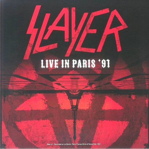 Slayer Live in Paris '91 [Import] Records & LPs product cover
