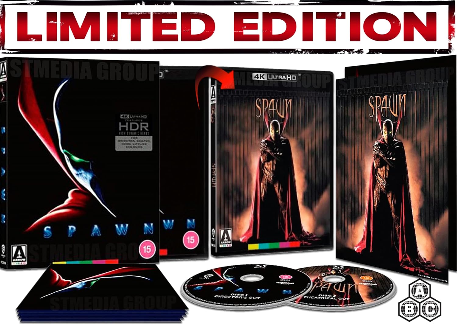 Spawn (Limited Edition, Reversible cover) [4K Ultra HD] [Region Free] product cover