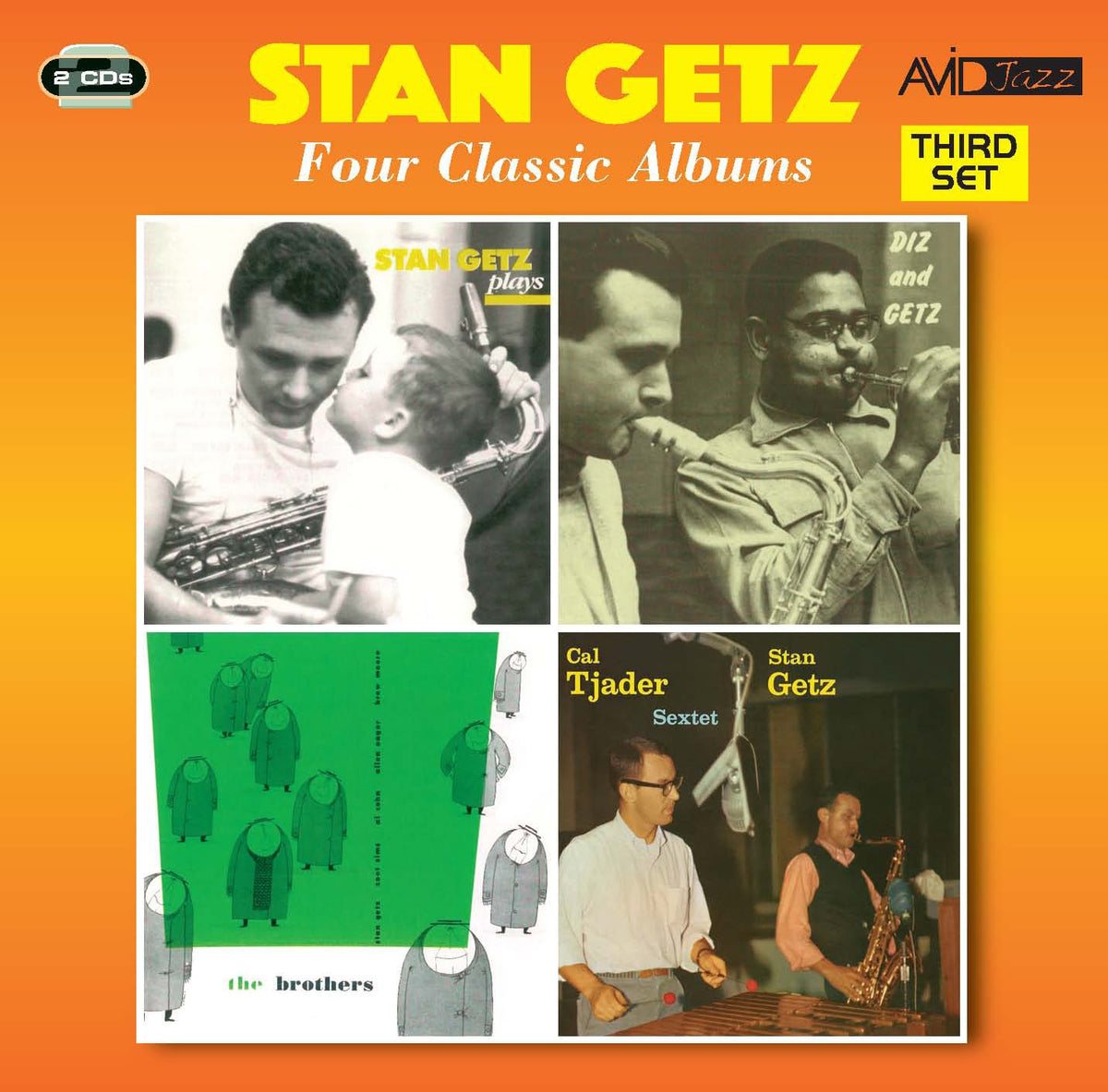 Stan Getz – Four Classic Albums (Third Set) 2 CD Set - NEW product cover