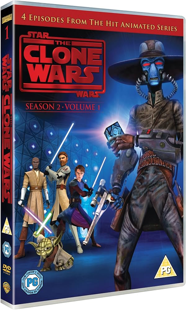 Star Wars: The Clone Wars - Season 2 Volume 1 [DVD] [2010] product cover