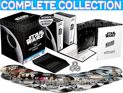 Star Wars: The Skywalker Saga - 9 Movie (Blu-ray) product cover