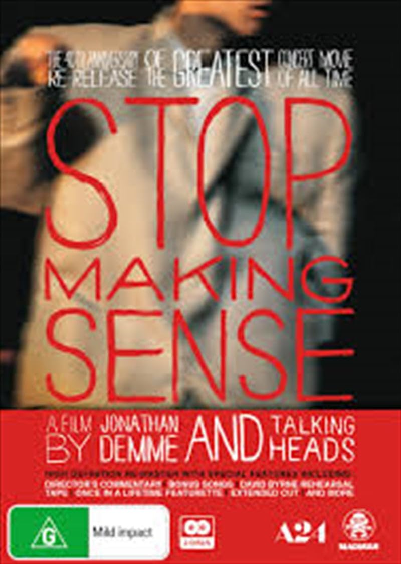 Talking Heads: Stop Making Sense DVD | 40th Anniversary Special Edition product cover