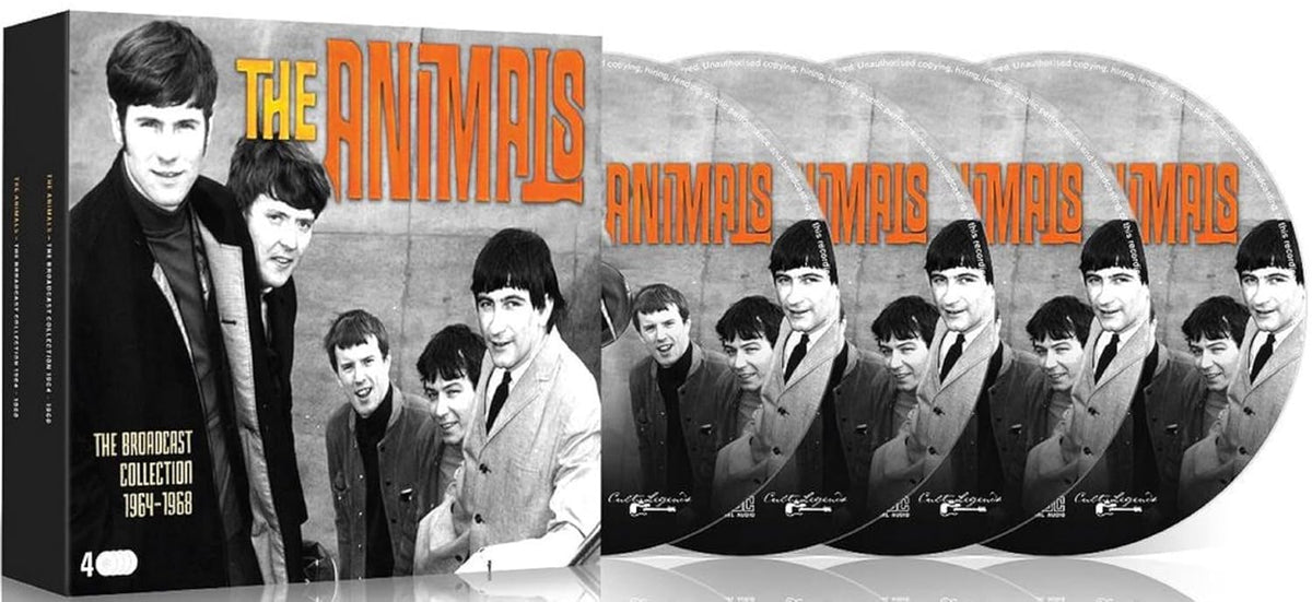 The Animals – The Broadcast Collection 1965–1968 [4 CD Box Set] [Audio CD][CD] product cover