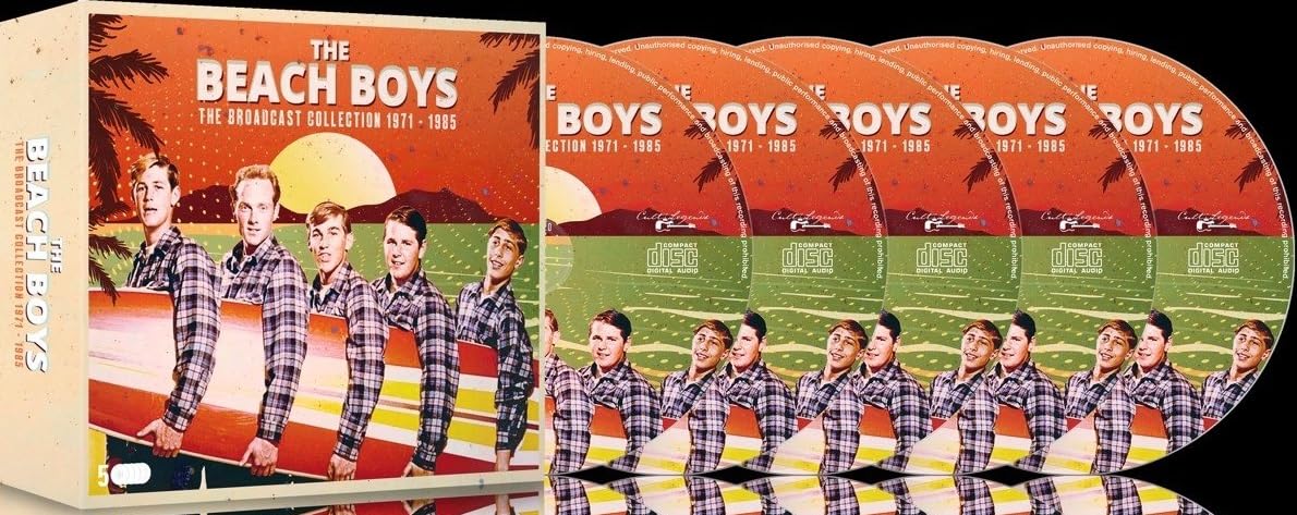 The Beach Boys – The Broadcast Collection 1971–1985 [5CD Box Set] [Audio CD] product cover