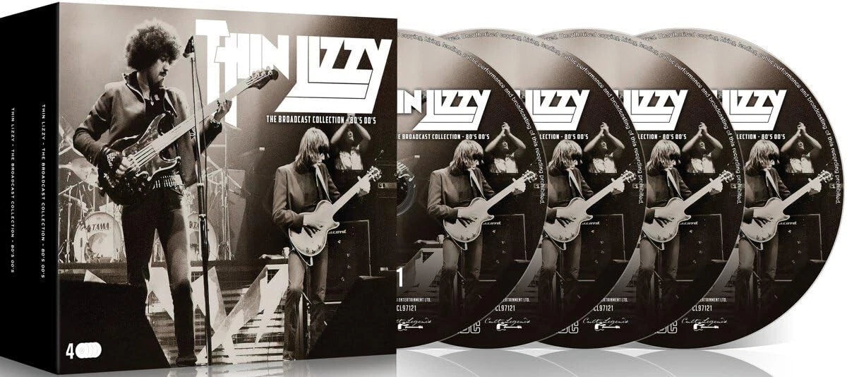 The Broadcast Collection - Thin Lizzy - 1980 - 2000 [4 CD Set] [audio CD] product cover