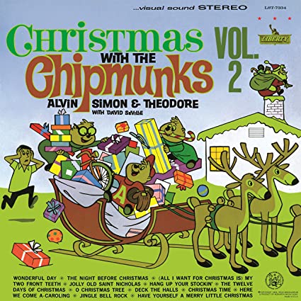 The Chipmunks Christmas With The Chipmunks Vol. 2 (White Vinyl)
