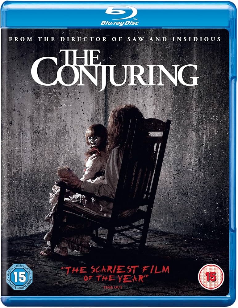 The Conjuring (2013) Blu-ray [Region Free] Supernatural Horror Movie product cover