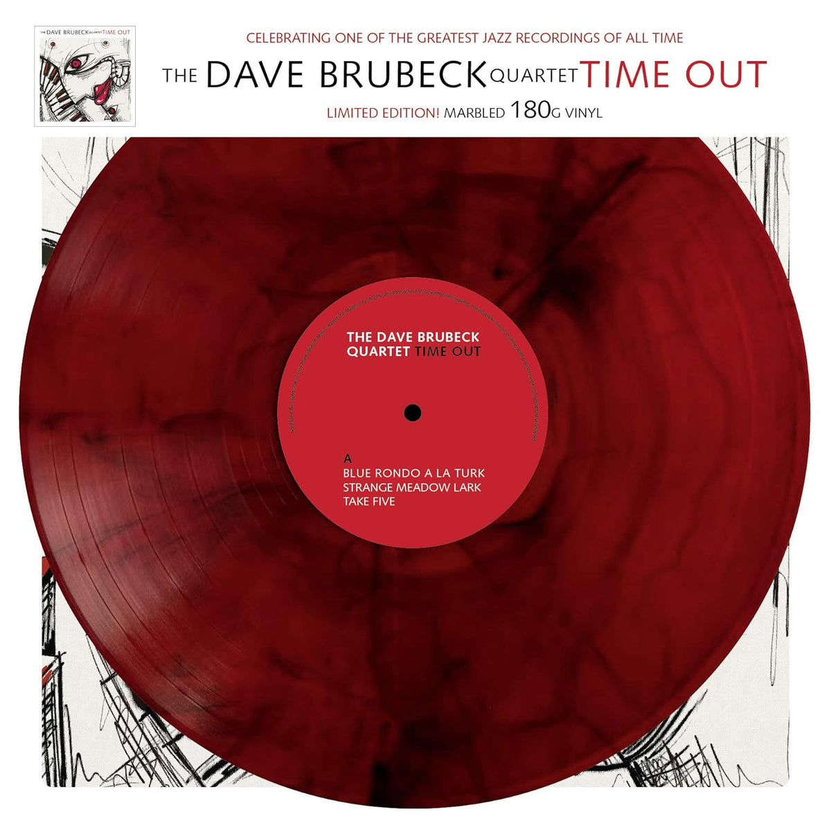 The Dave Brubeck Time Out: Limited Edition Celebrating the 60th Anniversary of (Vinyl Record) product cover