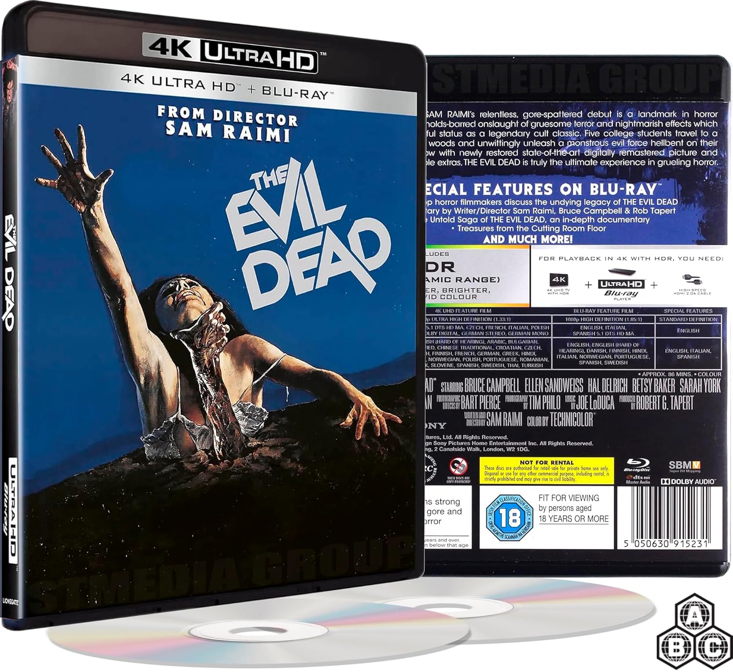 The Evil Dead (Special Bonus Features) [4K UHD + Blu-ray] [Region Free] product cover