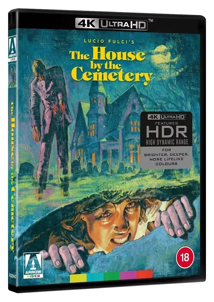 The House by the Cemetery [4K UHD Blu-ray] (1981) product cover