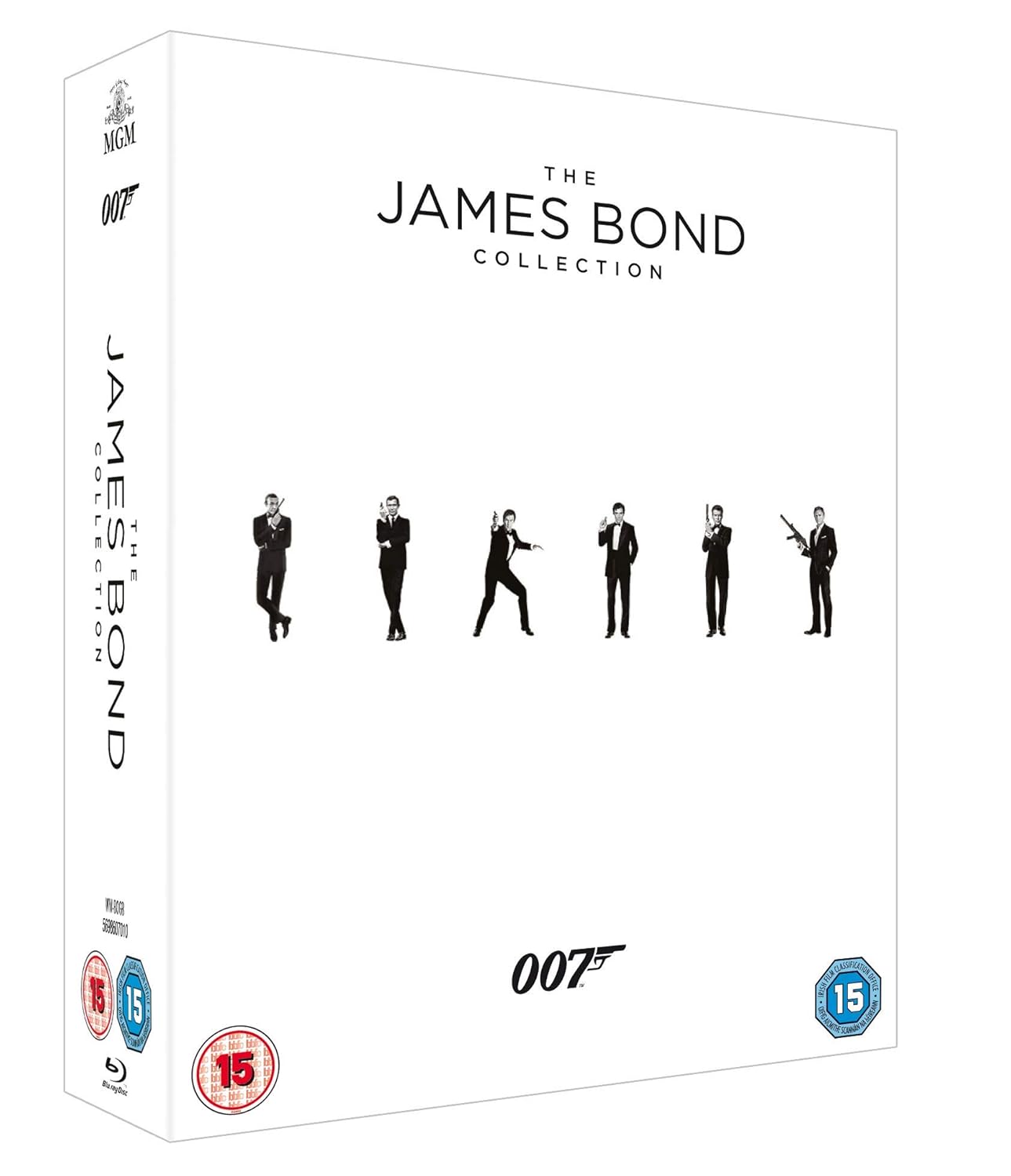 The James Bond Collection [24-Film Box Set][Blu-ray] [Region Free] product cover