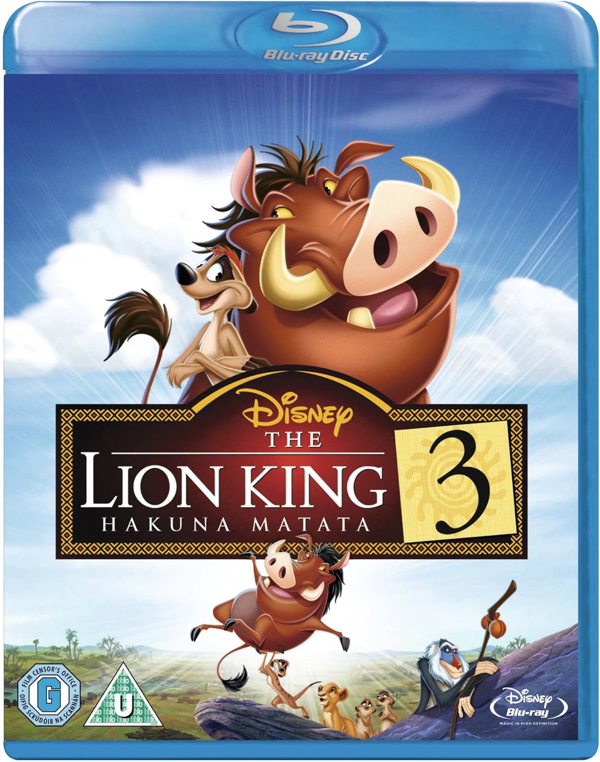 The Lion King 3: Hakuna Matata Blu-ray [Region Free] product cover