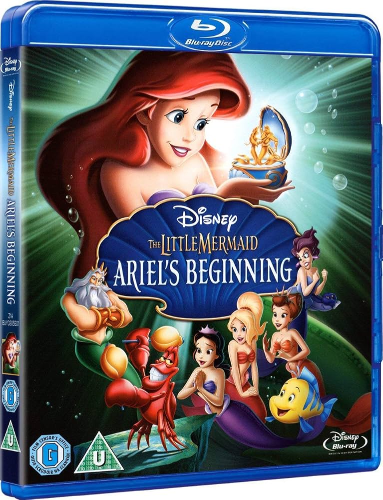 The Little Mermaid: Ariel's Beginning [Blu-ray] [Region Free] product cover