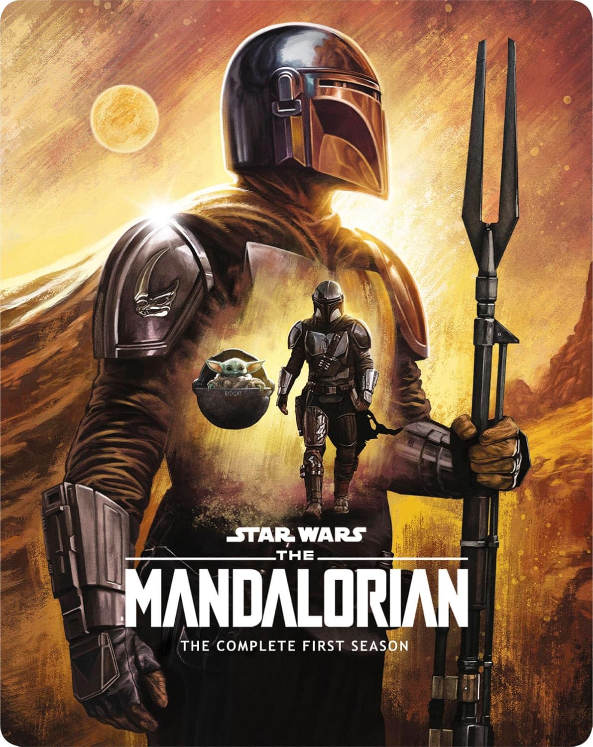 The Mandalorian: The Complete First Season [SteelBook / Bonus Features] [4K UHD + Blu-ray] [Region Free] product cover