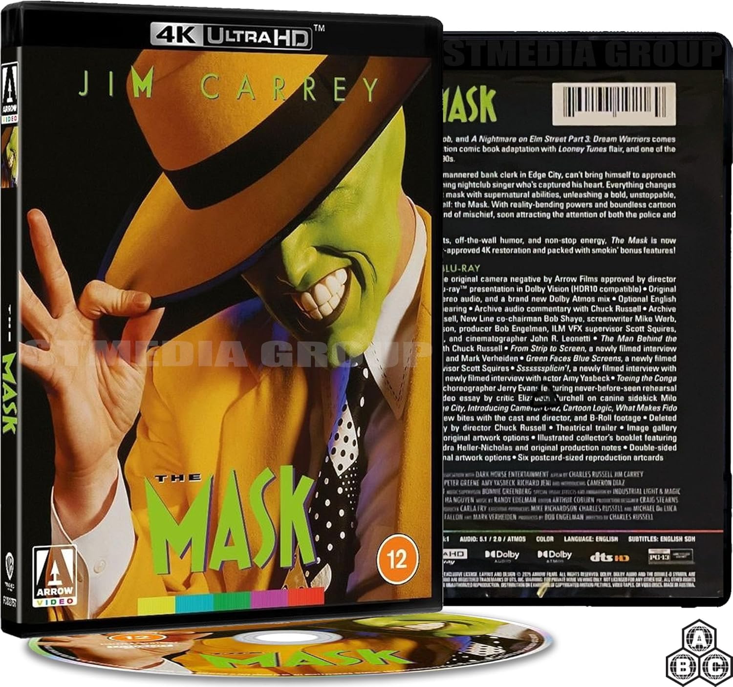 The Mask (Special Edition, Reversible cover) [1994] [4K Ultra HD] [Region Free] product cover