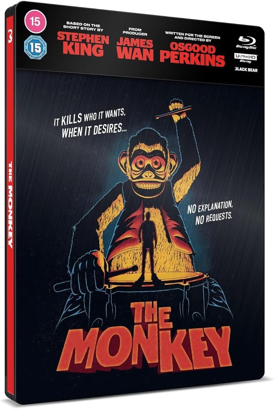 The Monkey 4K UHD SteelBook product cover