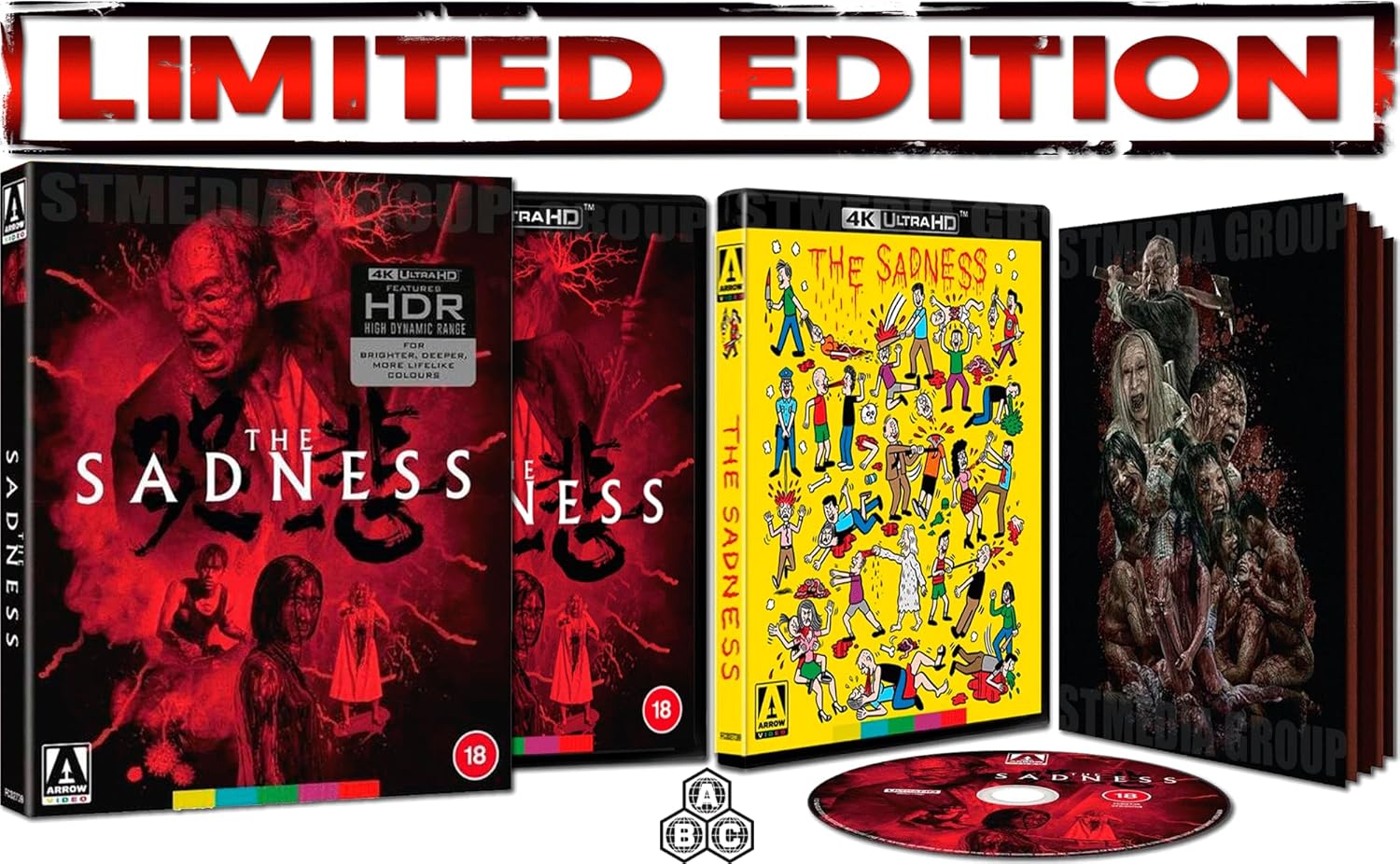 The Sadness (Limited Edition, Reversible cover) [4K Ultra HD] [Region Free] product cover